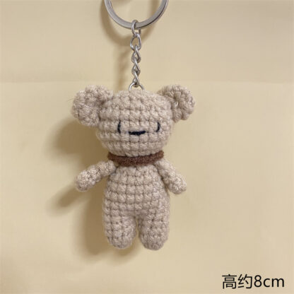卡其白小熊成品