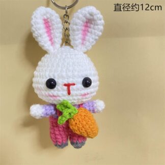 紅色吊带褲小兔