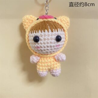 黄色猪娃娃