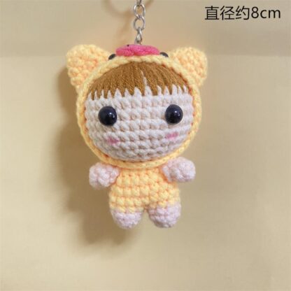 黄色猪娃娃